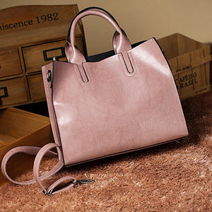 The Perforated Tote Leather Bags