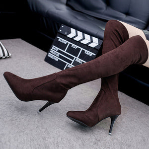 The High Boots Over The Knee
