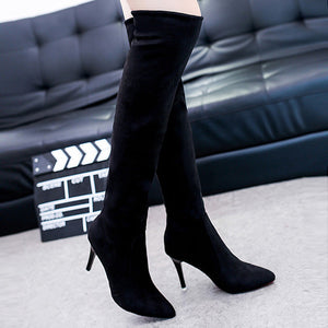 The High Boots Over The Knee