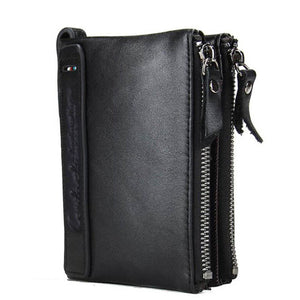The Genuine Crazy Horse Cowhide Leather Men