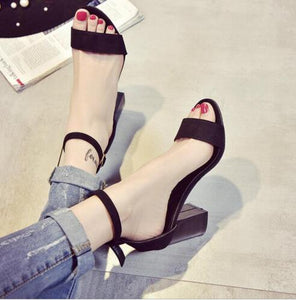 The Think Mid Heel women Sandals