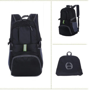 The Portable Zipper Nylon Backpack