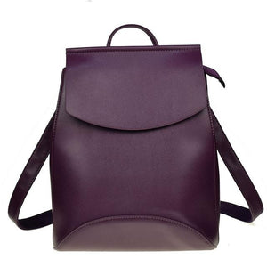 The Leather Bagpack mochila