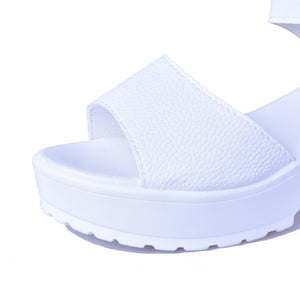 The Belt Platform Sandals