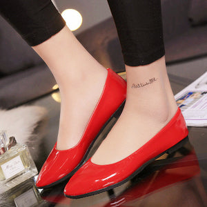 The lady school pumps shoes