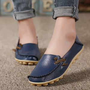 The Genuine Leather Lace up Shoes