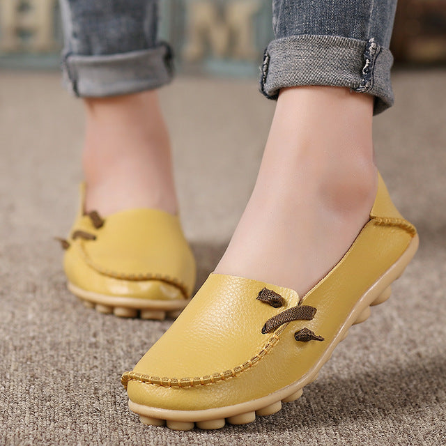 The Genuine Leather Lace up Shoes