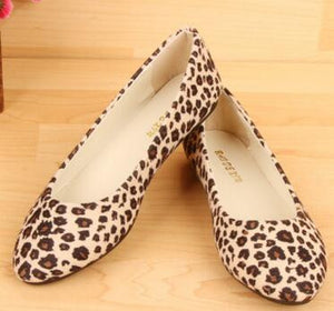 The Leopard Flats Shoes