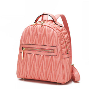 The Mochila Miu Matelasse Backpack.