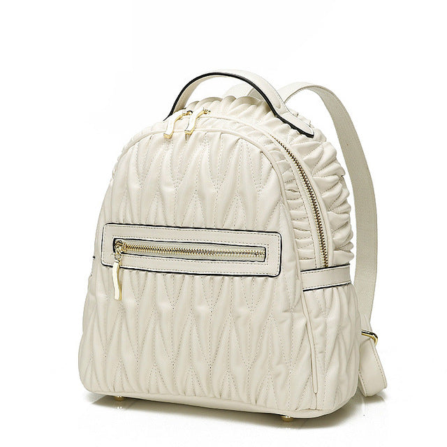 The Mochila Miu Matelasse Backpack.