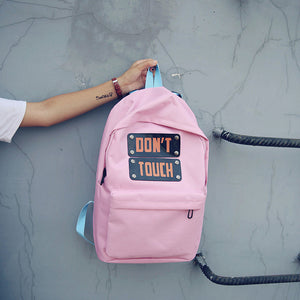 The Solid Letters Printing Bag.