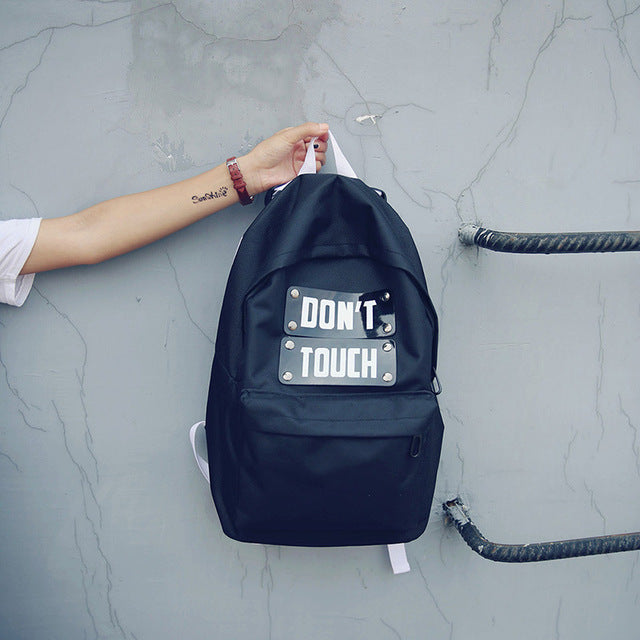 The Solid Letters Printing Bag.