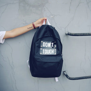 The Solid Letters Printing Bag.